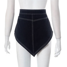 Load image into Gallery viewer, Black Denim Belt