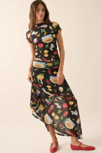 Load image into Gallery viewer, Foodie Mesh Maxi Skirt