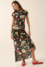 Load image into Gallery viewer, Foodie Mesh Maxi Skirt