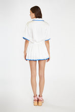 Load image into Gallery viewer, White Pleated Tennis Skirt