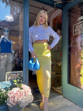 Load image into Gallery viewer, Sorbet Yellow Knit Maxi Skirt