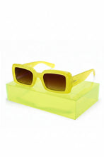 Load image into Gallery viewer, Limoncello Rectangle Sunglasses