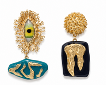 Load image into Gallery viewer, Modern Art Statement Earrings