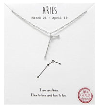 Load image into Gallery viewer, Zodiac Constellation Necklaces