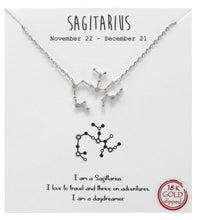 Load image into Gallery viewer, Zodiac Constellation Necklaces