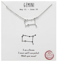 Load image into Gallery viewer, Zodiac Constellation Necklaces