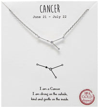 Load image into Gallery viewer, Zodiac Constellation Necklaces
