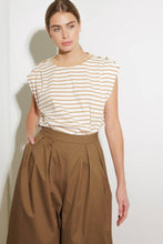 Load image into Gallery viewer, Elevate your wardrobe with these chic Wide-Leg Beige Pleated Pants! Designed with front and back pleats for a sophisticated touch, these solid woven pants feature convenient side pockets, a discreet side zipper closure, and a flowing wide-leg silhouette. Perfect for both office elegance and weekend outings, these versatile pants are a must-have for effortless style and comfort. Dress them up with heels or keep it casual with flats—the possibilities are endless!
