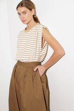 Load image into Gallery viewer, Elevate your wardrobe with these chic Wide-Leg Beige Pleated Pants! Designed with front and back pleats for a sophisticated touch, these solid woven pants feature convenient side pockets, a discreet side zipper closure, and a flowing wide-leg silhouette. Perfect for both office elegance and weekend outings, these versatile pants are a must-have for effortless style and comfort. Dress them up with heels or keep it casual with flats—the possibilities are endless!
