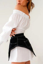 Load image into Gallery viewer, Black Denim Belt
