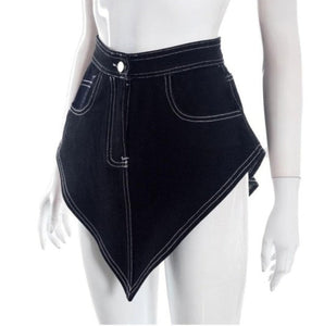 Black Denim Belt