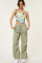 Load image into Gallery viewer, Y2K Paisley Triangle Tie Top

