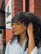 Load image into Gallery viewer, Orange Aviator Sunglasses
