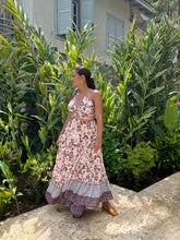 Load image into Gallery viewer, Cut Out Halter Maxi Dress
