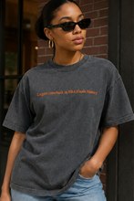 Load image into Gallery viewer, Celebrate one of basketball's greatest moments in our Largest Comeback in NBA Finals History acid wash tee. Made from soft 100% cotton with embroidered details and a relaxed fit.
