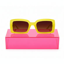 Load image into Gallery viewer, Limoncello Rectangle Sunglasses
