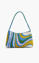 Load image into Gallery viewer, Multicolored handbag with a wavy pattern on a white background
