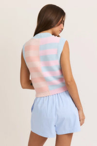 Pastel Sweater Vest