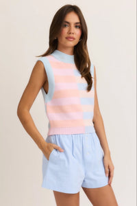 Pastel Sweater Vest