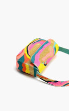 Load image into Gallery viewer, Colorful patterned beaded handbag on a white background
