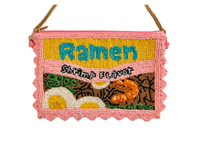 Load image into Gallery viewer, Ramen Beaded Mini Clutch Bag
