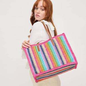 Candy Stripe Tote
