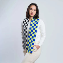 Load image into Gallery viewer, Checkerboard Mini Scarf
