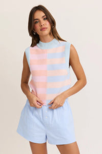 Pastel Sweater Vest