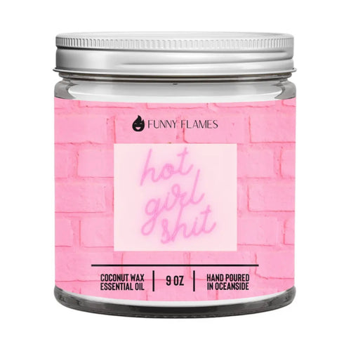 This Glam Expressway candle is to be burned when you are on your Hot Girl Shit. The long lasting, beautiful and rich scent has notes of Cherry Blossom, Magnolia, Rose, Tonka Bean and Sandalwood. Our 