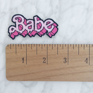 Hot Pink Babe Patch