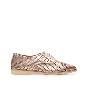 Rose Gold Oxford Shoes