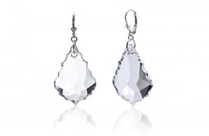 Clear Swarovski Crystal Earrings