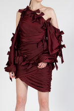 Load image into Gallery viewer, Ribbon Asymmetric Dress
